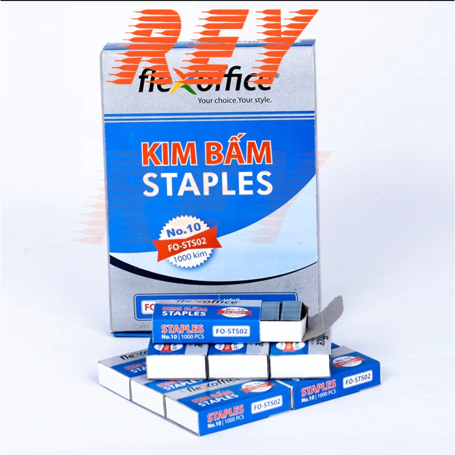 Kim bấm số 10 Flexoffice 𝑻𝒉𝒊𝒆̂𝒏 𝑳𝒐𝒏𝒈 chất lượng cao FO-STS02