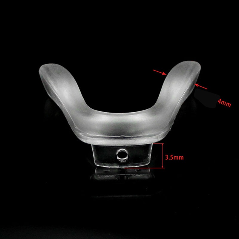 Miếng Đệm Mũi Kính Hình Chữ U Bằng Silicone Chống Trượt