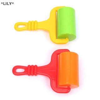 Lily 1PC sơn kim cương nhựa con lăn kim cương sơn Cross Stitch lăn công cụ uuu