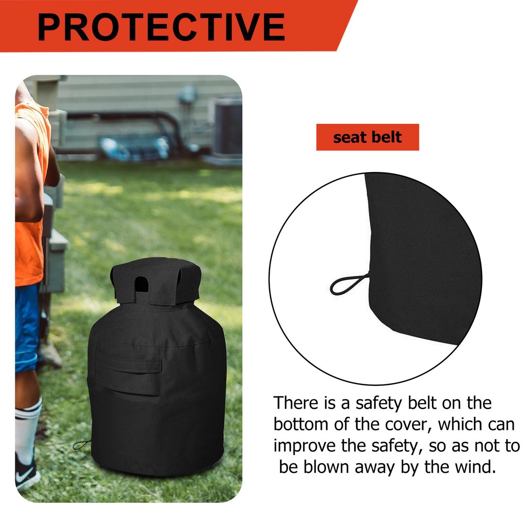 Vỏ Bọc Bình Propane Chống Bụi Chống Nước Đa Năng Thông Dụng Cho Hoạt Động Ngoài Trời