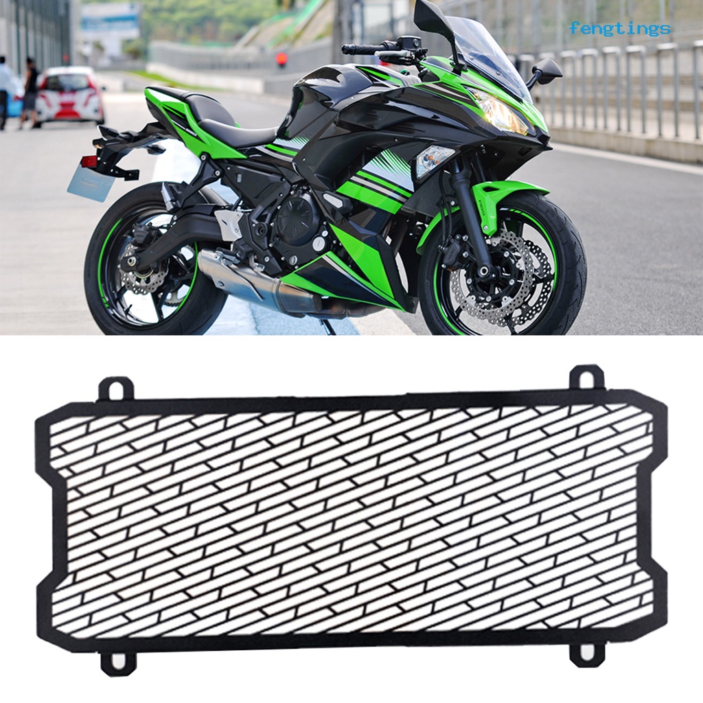 Tấm Lưới Tản Nhiệt Bằng Kim Loại CNC Dành Cho Xe Mô Tô Kawasaki Z650 17-19