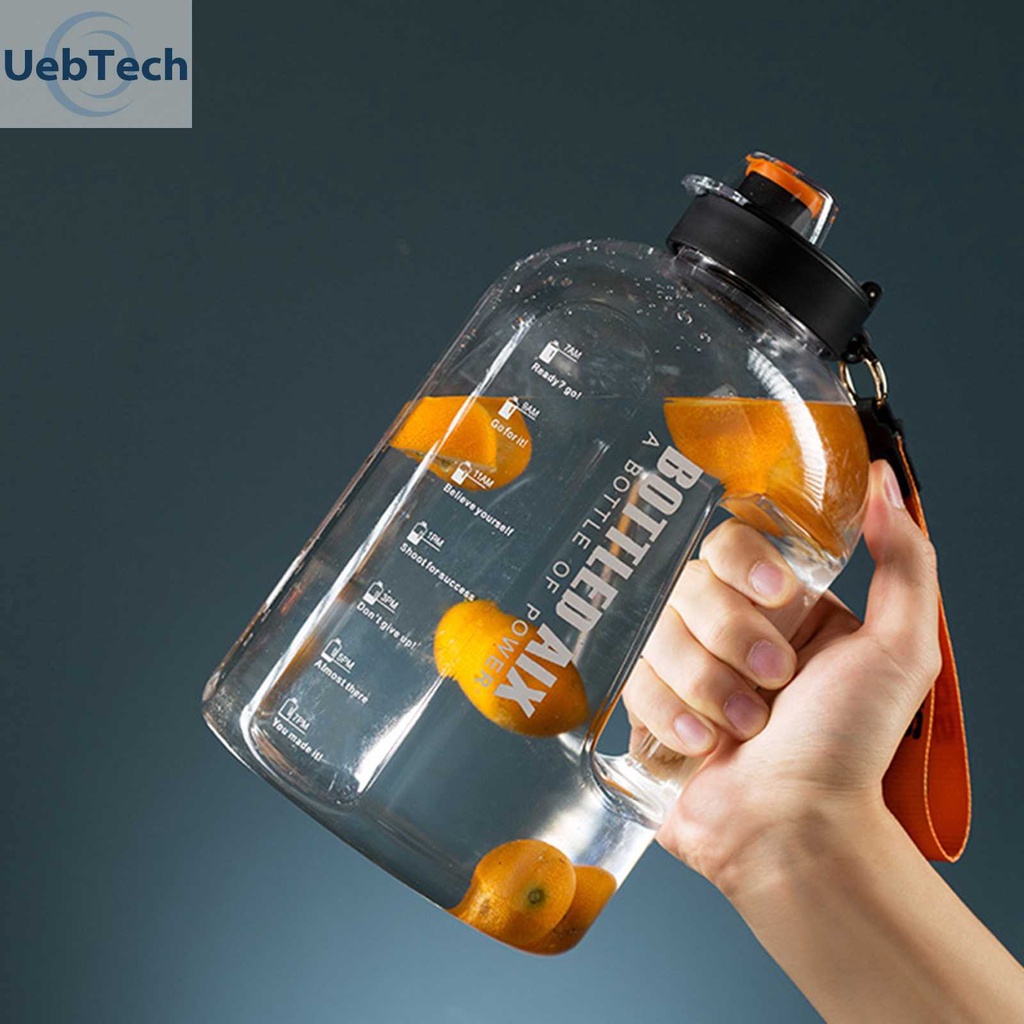 Bình Nước Dung Tích Lớn Màu Sắc Gradient Độc Đáo