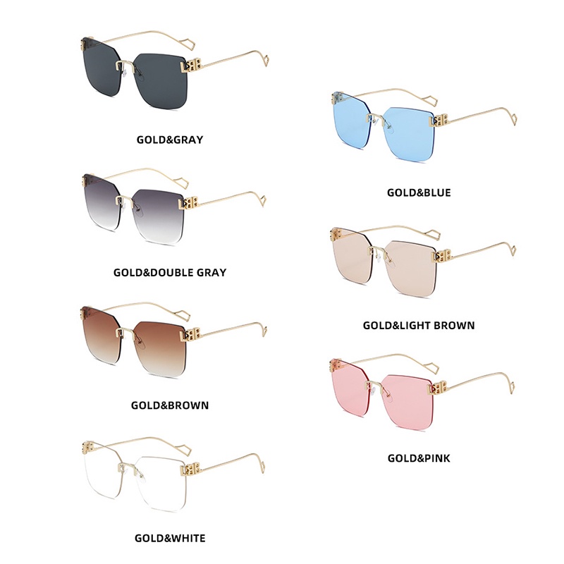 Kính mát gọng hình ngôi sao phong cách retro Hàn Quốc RYVN