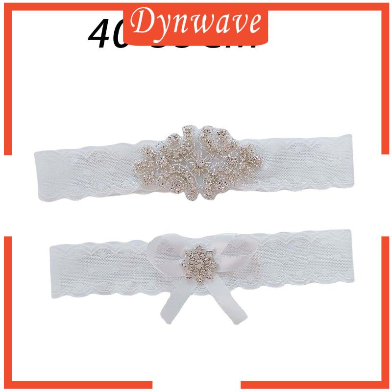 Set 2 Đai Nịt Bít Tất Mềm Mại Co Giãn Dùng Hóa Trang Cô Dâu Trong Tiệc Cưới