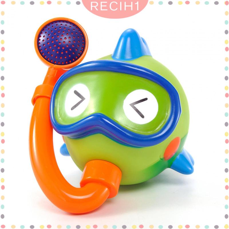 Bộ 4 Món Đồ Chơi Nhà Tắm Hình Cá Vui Nhộn Cho Bé