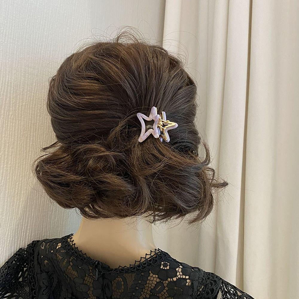 Kẹp Tóc Hình Sao Biển / Cá Mập Mini Dễ Thương Phong Cách Hàn Quốc