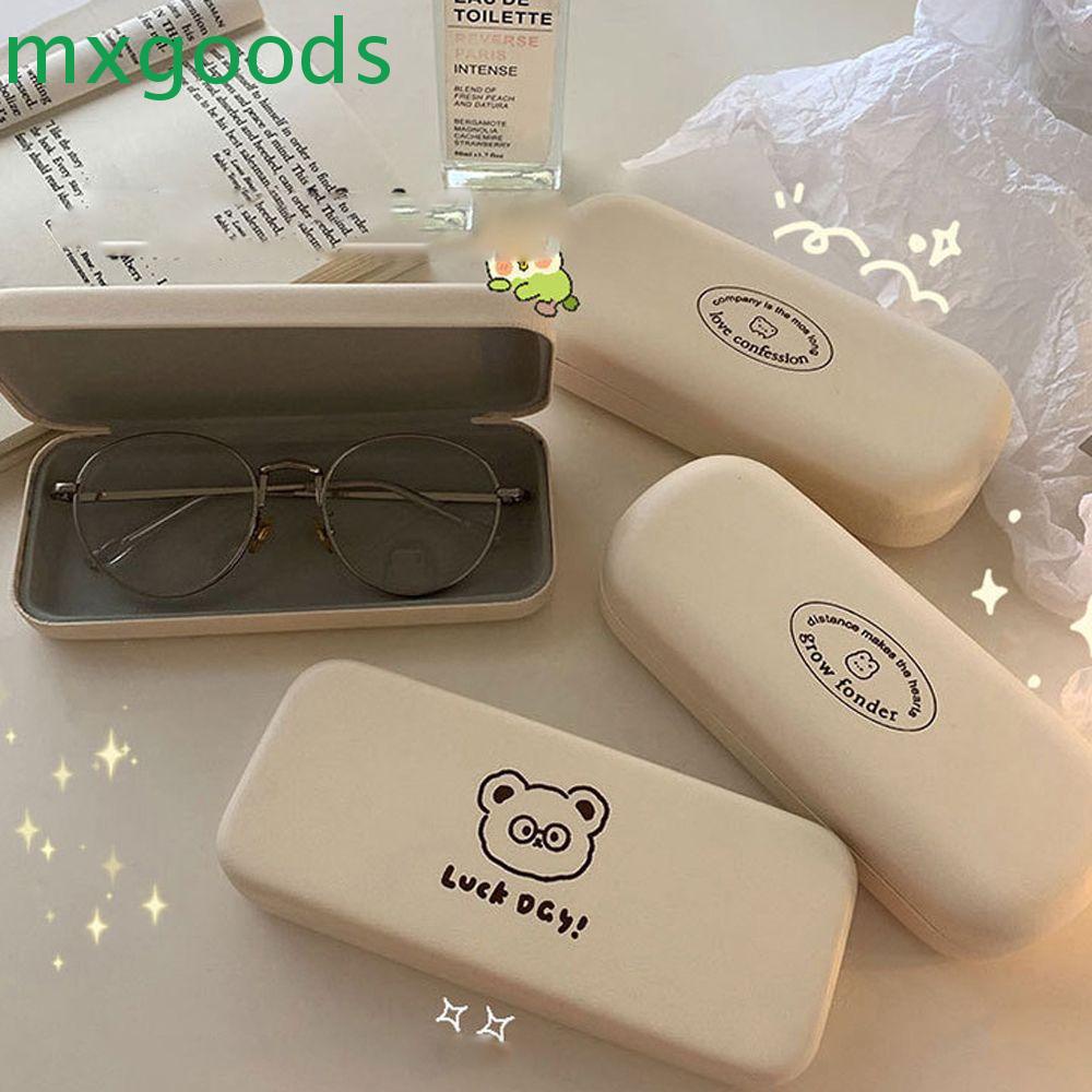 Hộp Đựng Kính Mát Bằng Da PU Hình Thỏ / Gấu Đáng Yêu Kiểu Nhật Bản Ốp