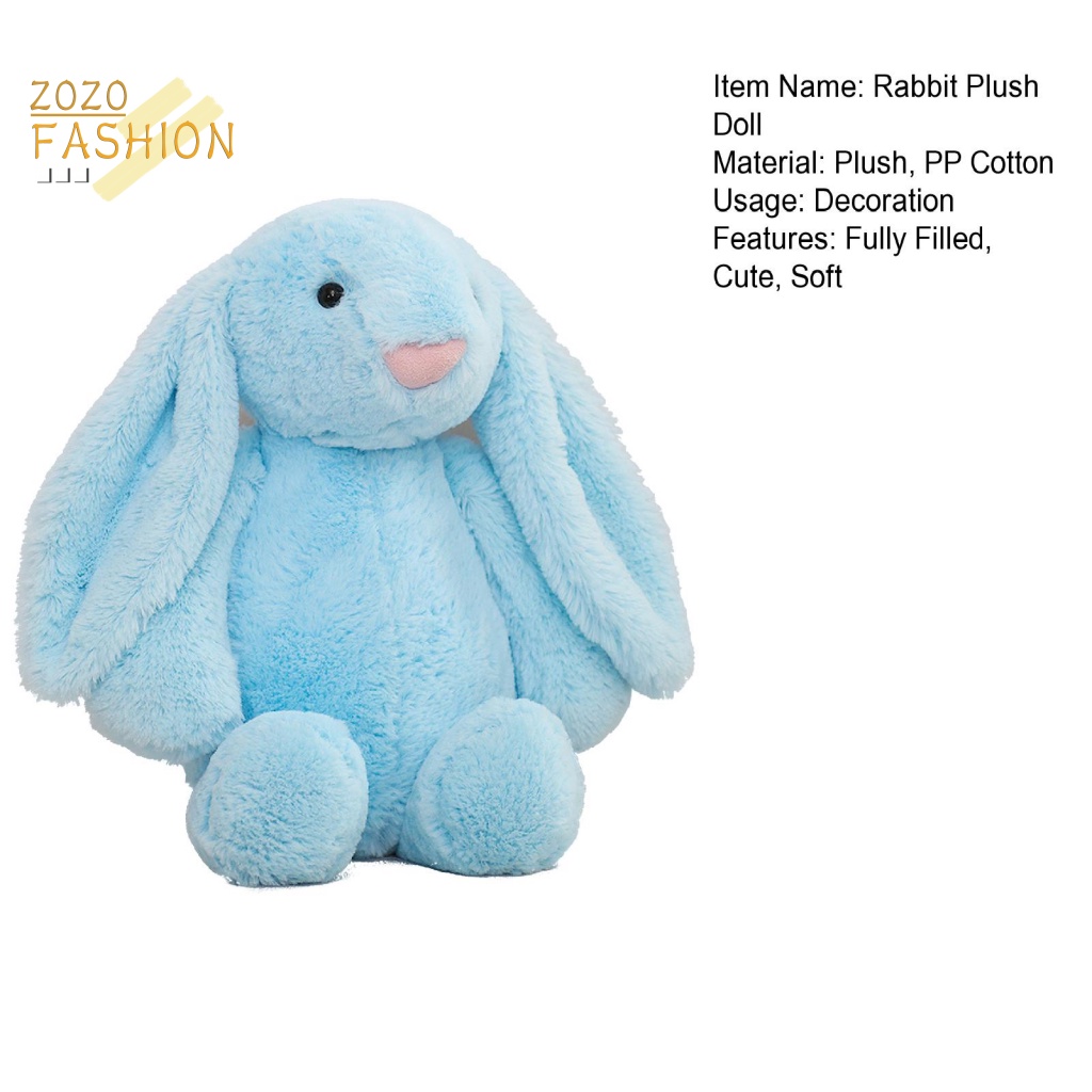 Thỏ Nhồi Bông Tai Dài Dễ Thương Dùng Làm Quà Tặng