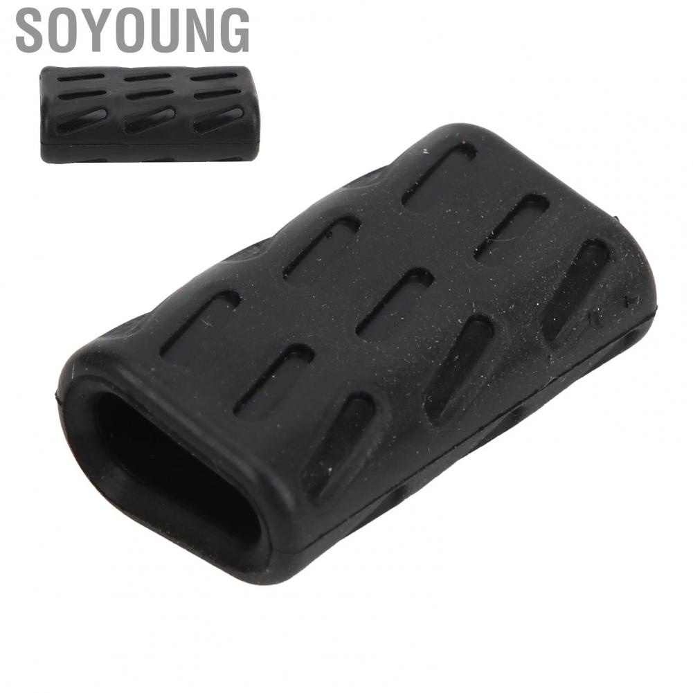 Soyoung Foot Shift Lever Cover Silica Gel Harmless Peg  Aging Black for Motorcycle Replacement Multistrada 1200 DVT
