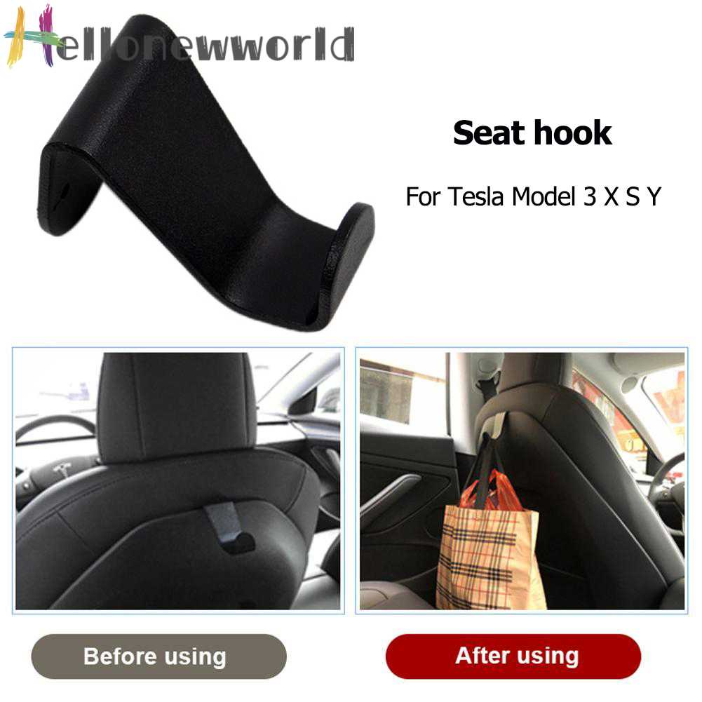 Móc Treo Đồ Gắn Sau Ghế Xe Hơi Tesla Model 3 X S Y