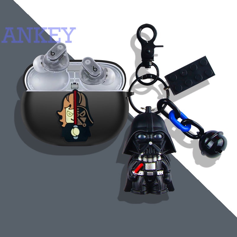 For Beats Studio Buds+ Case Protective Buds + Cute Cartoon Cover Bluetooth Earphone Shell Accessories TWS Headphone Portable