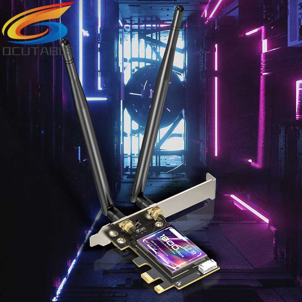 Bộ Chuyển Đổi WiFi 802.11N / G / B / A / AC / AX WIFI6 / Bluetooth 5.2 Cho Windows 10 / 11