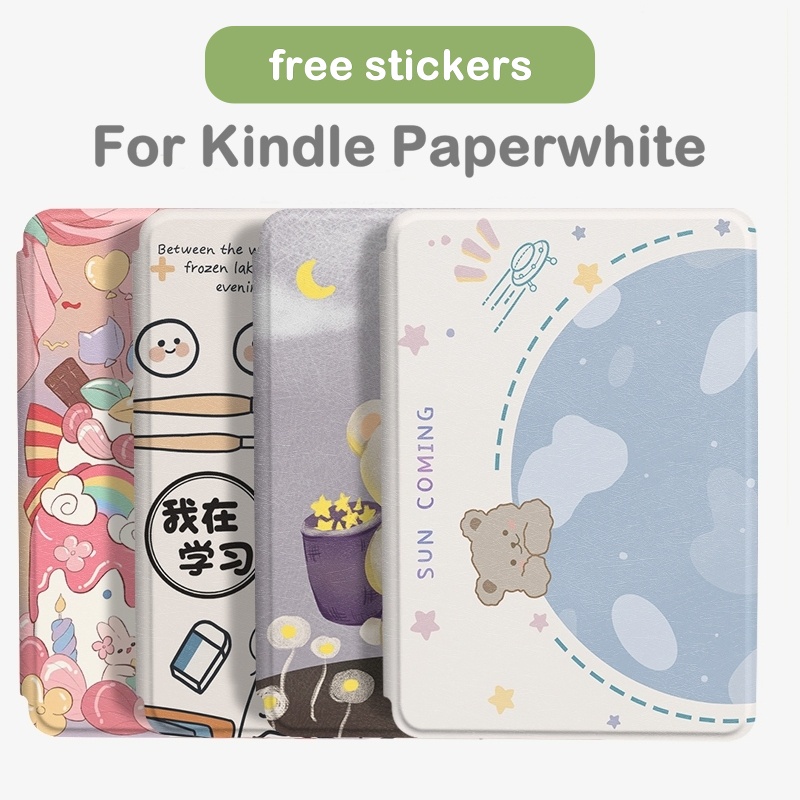 Dễ Thương Bao Da Máy Đọc Sách Điện Tử Thông Minh Cho Amazon kindle paperwhite 5 (11th) / 4 (10th) / 3 / 2 / 1 2019 10th Ốp