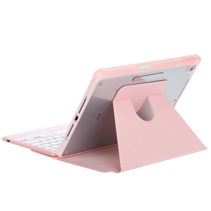 Bao Da Máy Tính Bảng Có Bàn Phím Xoay Cho iPad 10th Gen 2022 9th 8th 7th 6th 5th Pro 11 inch Air 5 / Air 4 / Air 3 Pro 10.5 Mini 6