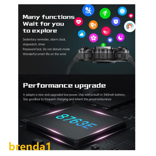 Bộ Đồng Hồ Thông Minh Pg666 C21 Bluetooth Giám Sát Nhịp Tim & Huyết Áp