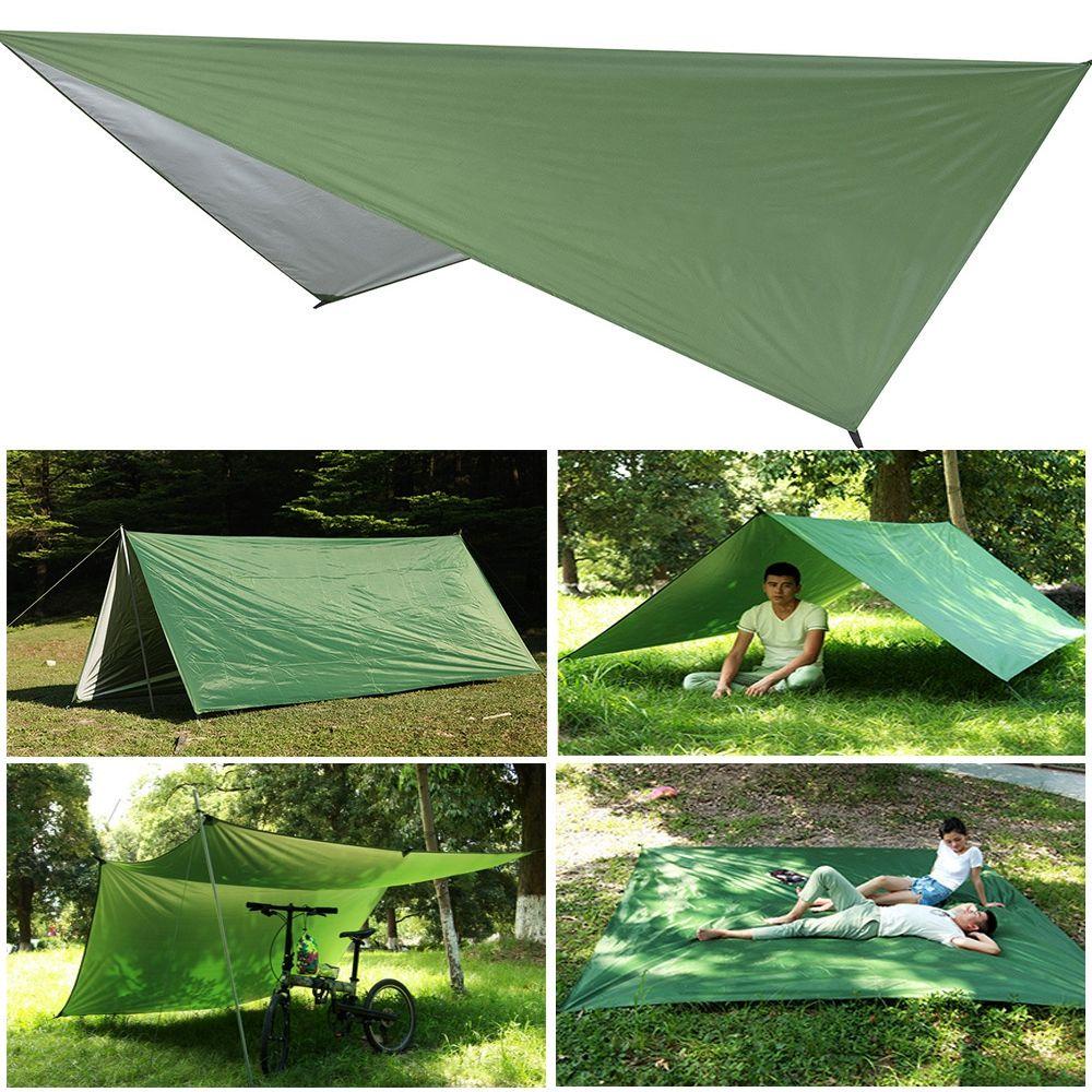 SHOUHOU Võng Cắm Trại Chống Nắng Chống Thấm Nước Awning Di động Dễ Sử Dụng Chống Mưa Chống Tia Cực Tím