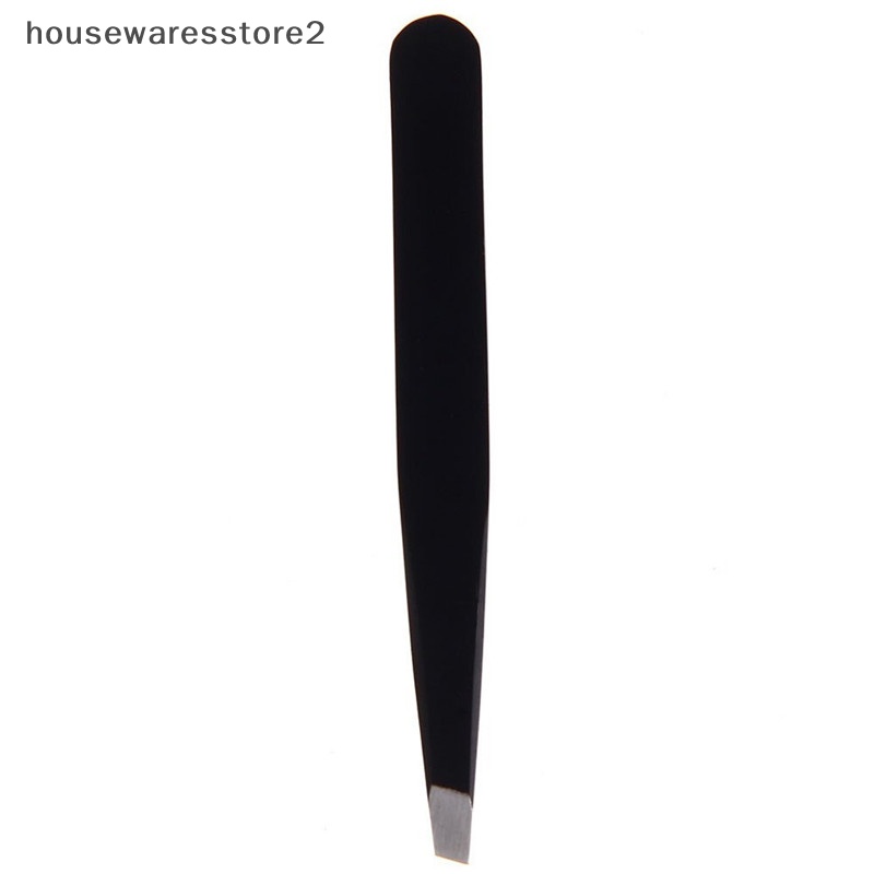 Set 2 Nhíp Nhổ Lông Mày Chuyên Nghiệp Màu Đen Cho Nữ