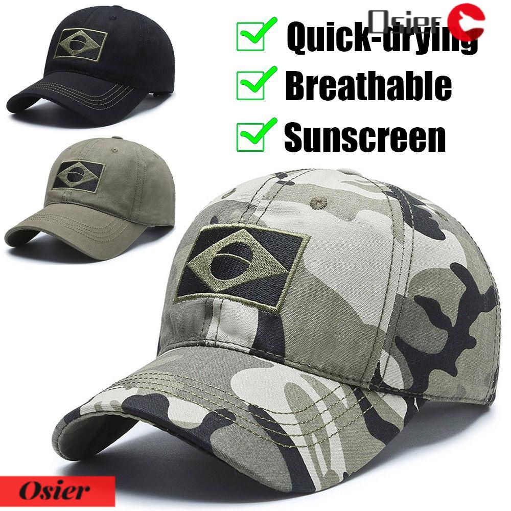 Mũ Lưỡi Trai Nhanh Khô Họa Tiết Cờ Brazil 1 Brazil Tùy Chỉnh Thời Trang Cho Nam Và Nữ