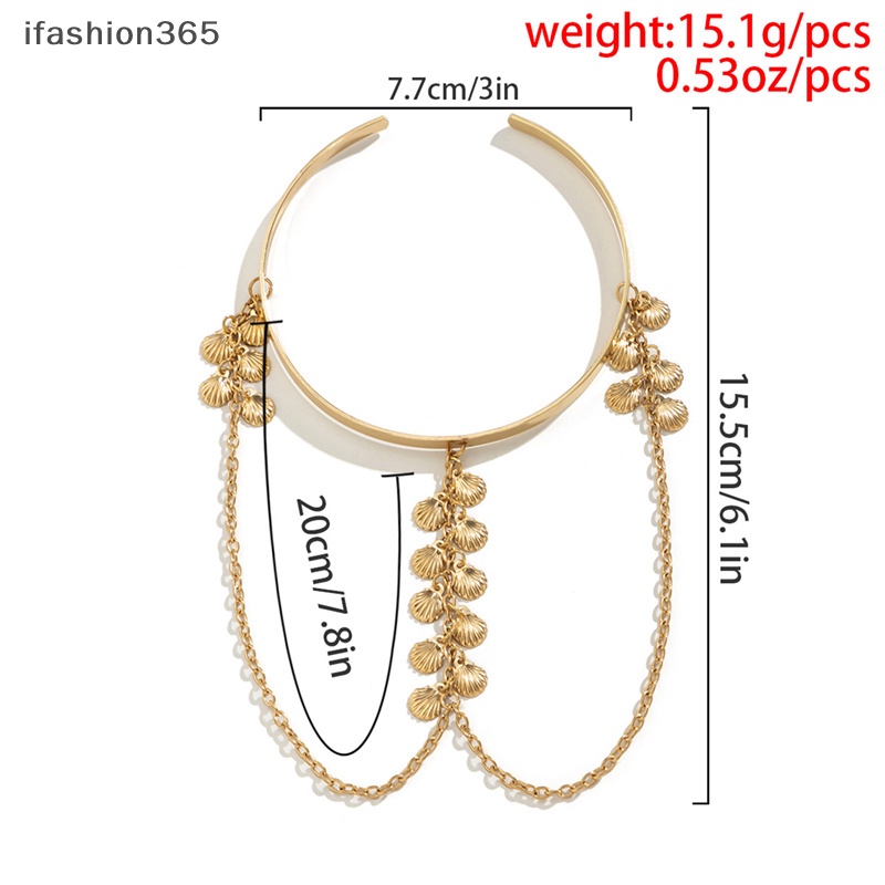 Vòng Đeo Cánh Tay Bằng Kim Loại Phong Cách Bohemian Thời Trang Cho Nữ ifashion365