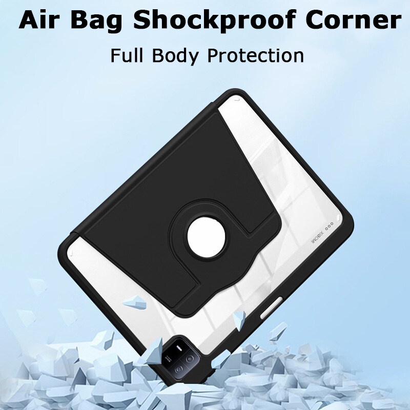 Bao Da Máy Tính Bảng Nắp Lật Nam Châm Có Thể Làm Giá Đỡ Xoay 360 Độ Cho Xiaomi Pad 6 6 Pro 11 inch 2023 Xiaomi Pad 5 5 Pro 11 inch 2021