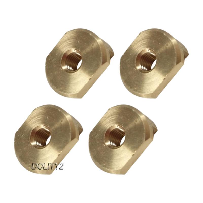 Set 2 Đai Ốc Chữ T Bằng Đồng Thau Chuyên Dụng Cho Bảng Điều Khiển