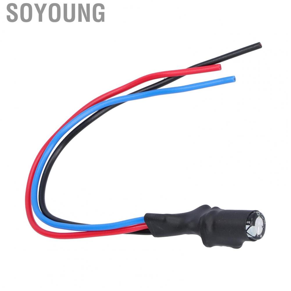 Soyoung Reverse  Signal Filter 12V Relay Capacitor Rectifier Cable for Germany/American Car Series