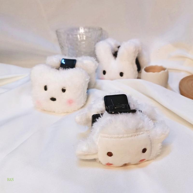 Kẹp TóC PhốI Lông Thỏ ThờI Trang Cho Nữ