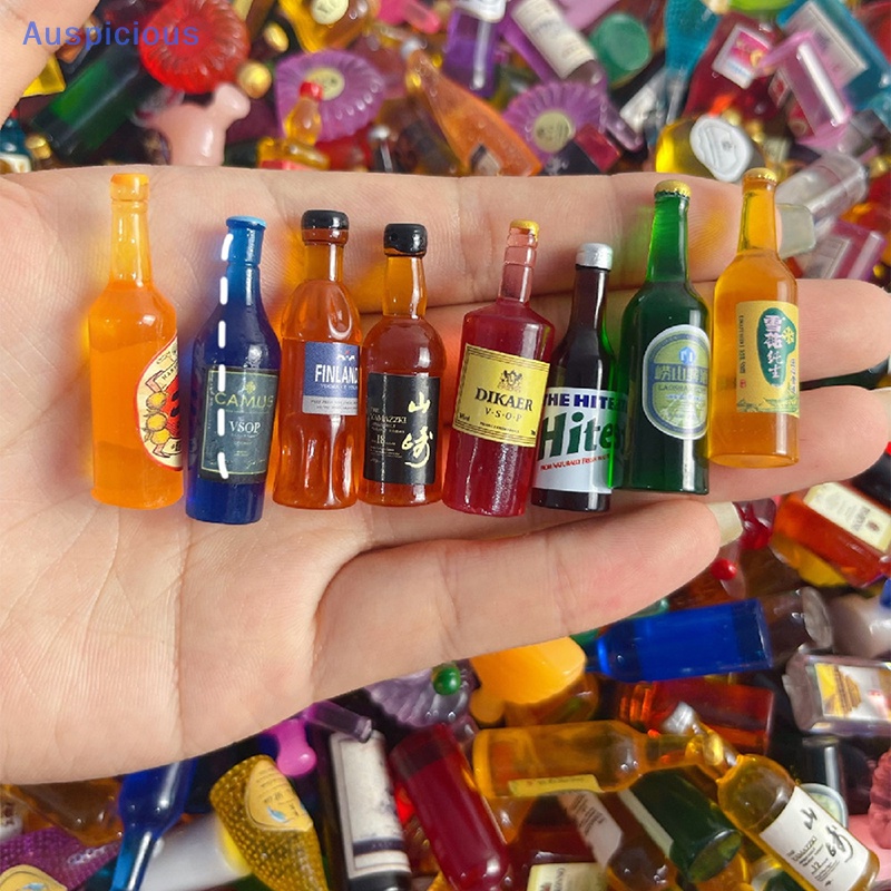 Bộ 5 Lọ Phụ Kiện Trang Sức / Điện Thoại Bằng Nhựa Resin Thủ Công DIY