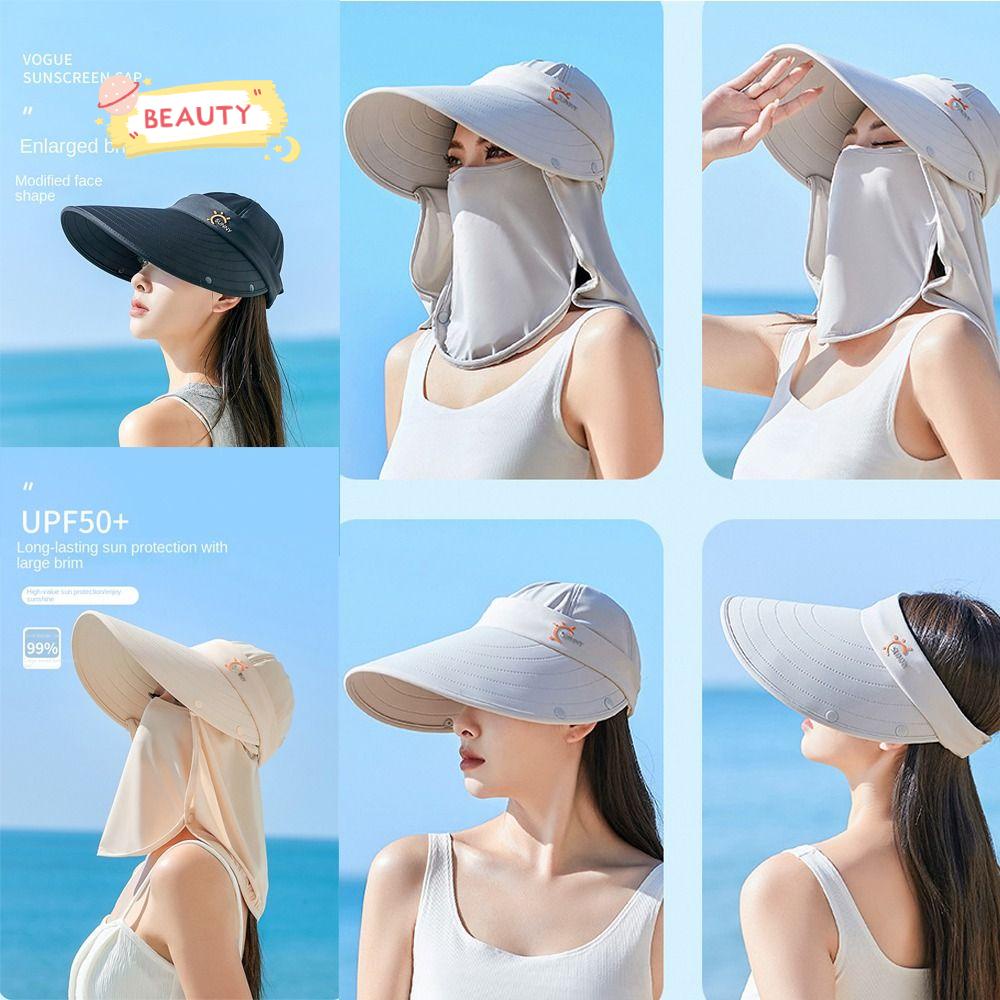 Mũ Chống Nắng Bảo Vệ Cổ Thấm Hút Mồ Hôi Thoải Mái Thời Trang Mùa Hè