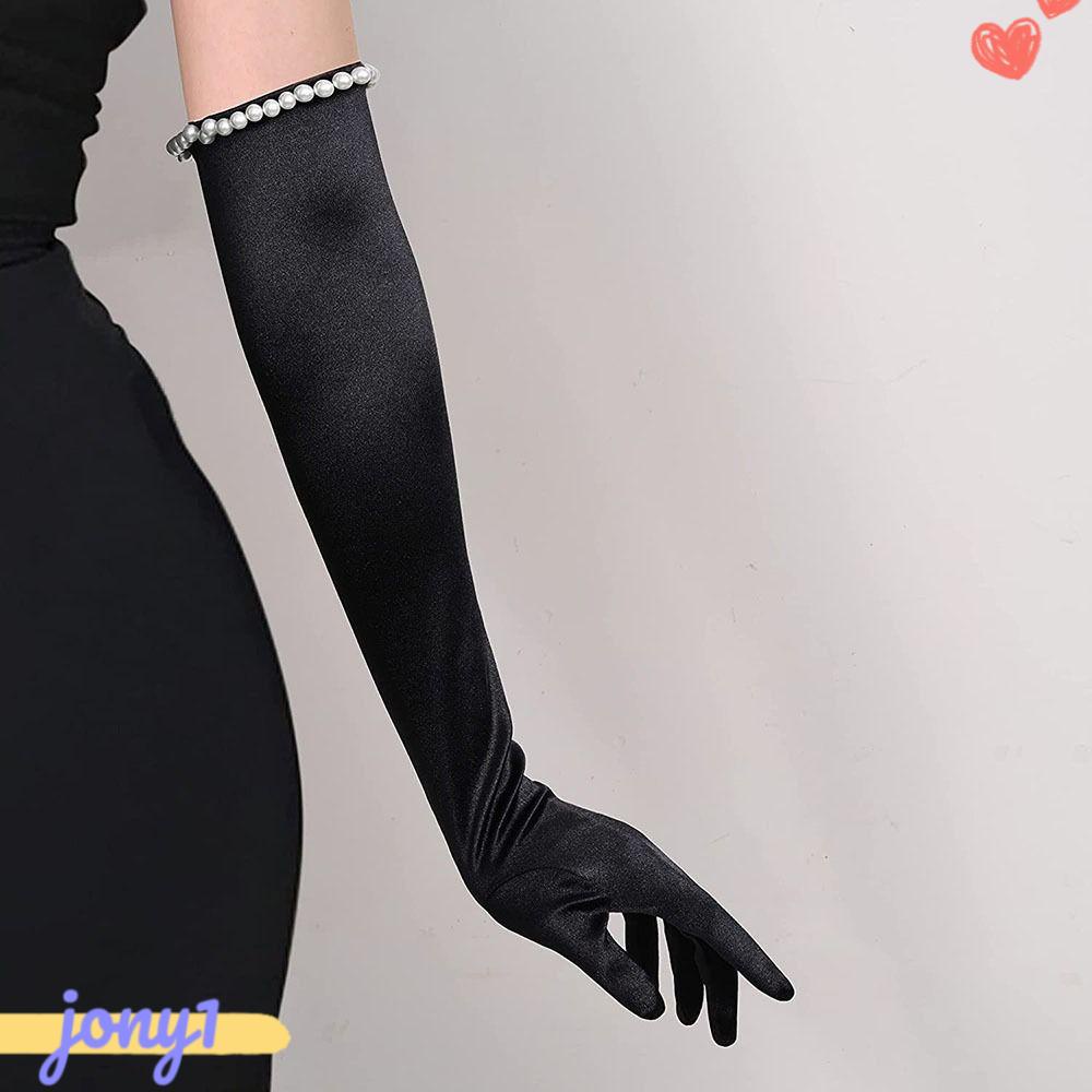 Găng Tay Satin Dùng Hóa Trang Nhân Vật Tonye