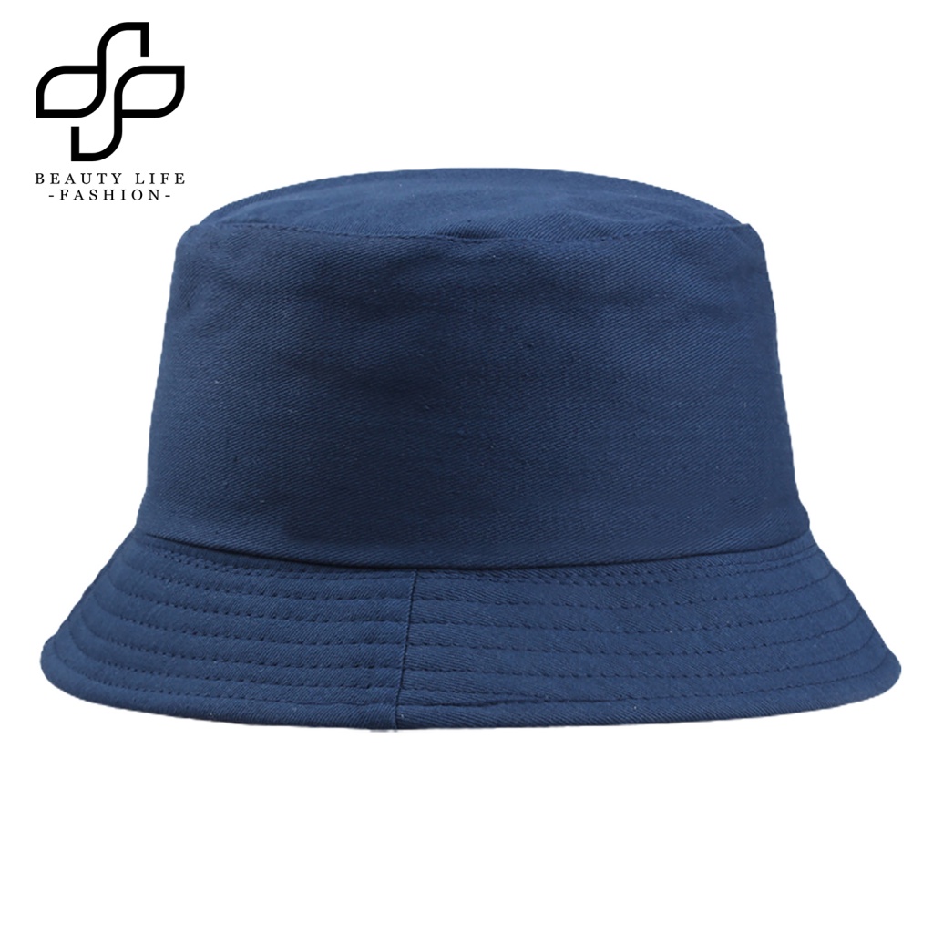 Nón Tai Bèo Cotton Màu Sắc Đơn Giản Unisex