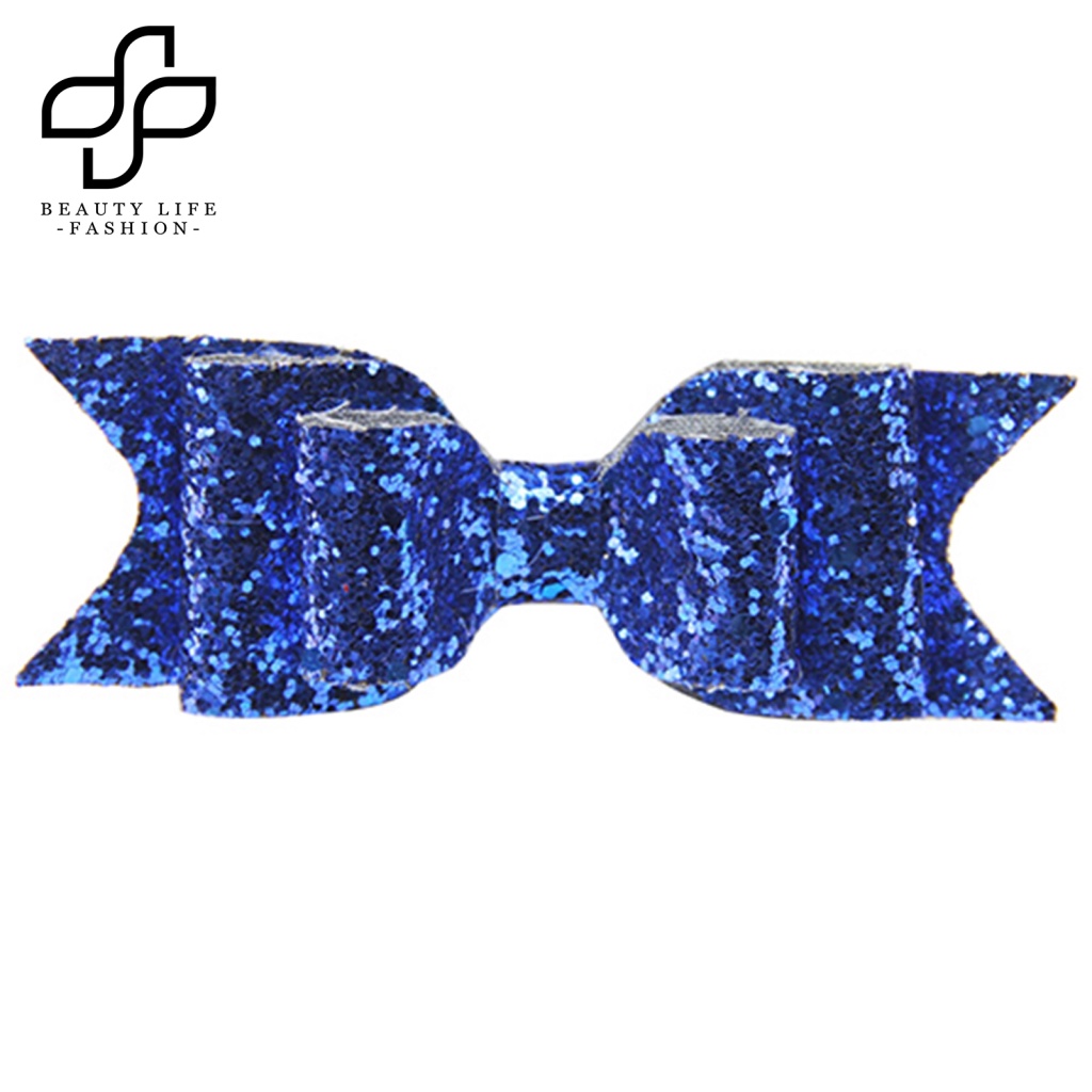 Kẹp Tóc Hình Nơ Nhiều Màu Sắc Thanh Lịch Dễ Phối Đồ