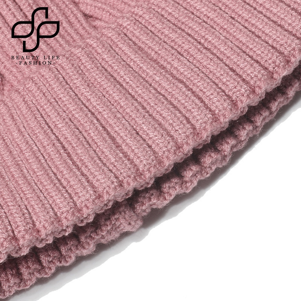 Bộ 2 Găng Tay / Mũ / Găng Tay Bóng Lông Siêu Mềm Dày Dặn Co Giãn Chống Lạnh Thời Trang Cho Bé Trai Và Gái