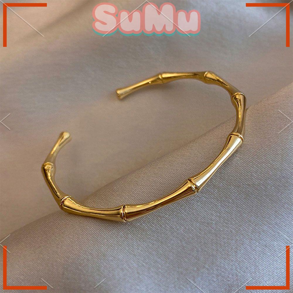 Vòng Đeo Tay Bằng Tre Lãng Mạn Dành Cho Nam Và Nữ SUMU|Son Môi Màu Sắc Thời Trang