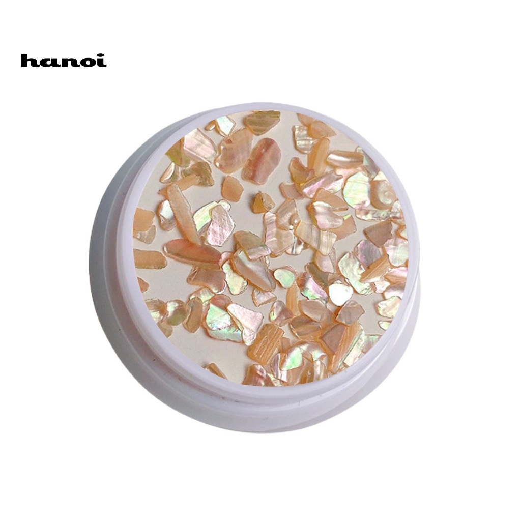 1 Hộp Phụ Kiện Trang Trí Móng Tay 3D Nhiều Kích Cỡ Lấp Lánh DIY