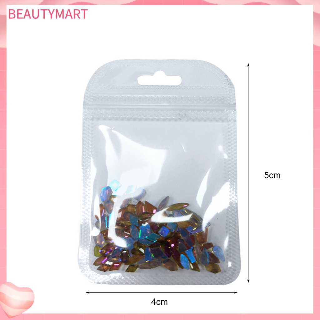 Bộ 50 Viên Đá 3D Mini Nhiều Màu Sắc Dùng Trang Trí Móng Tay Nghệ Thuật