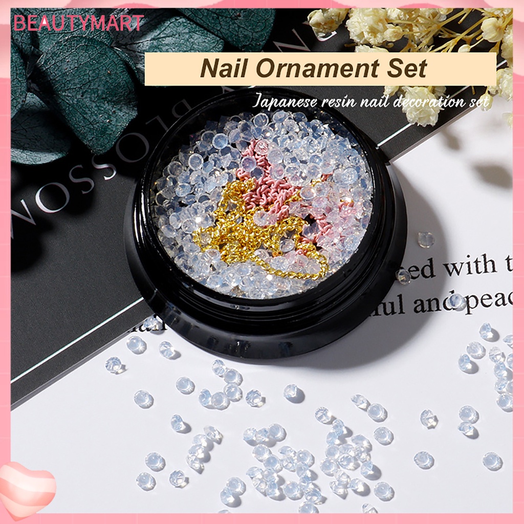 1 Hộp Đá 3D Trang Trí Móng Nghệ Thuật