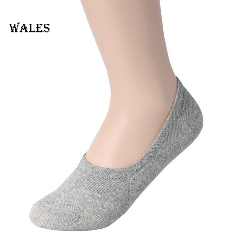 Vớ Ngắn Cotton Vô Hình Cổ Thấp Thời Trang Mùa Hè Cho Nam