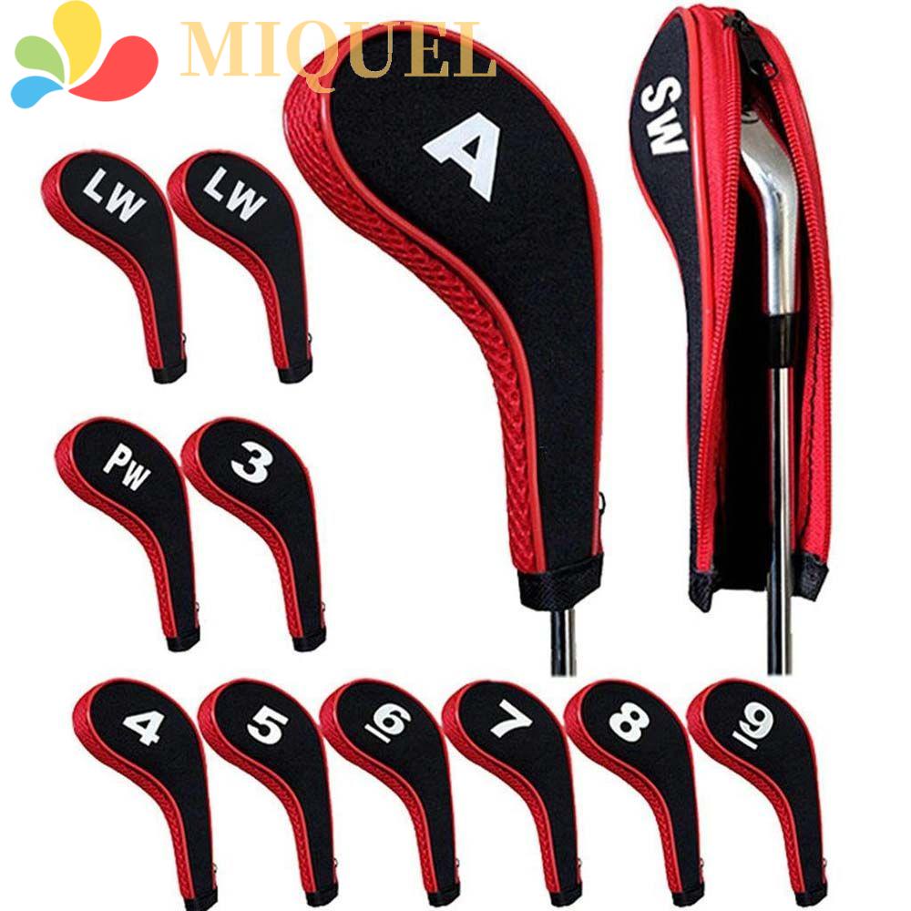 Vỏ Bọc Bảo Vệ Đầu Gậy Đánh Golf Bằng Cao Su Neoprene Có Khóa Kéo Tiện Dụng