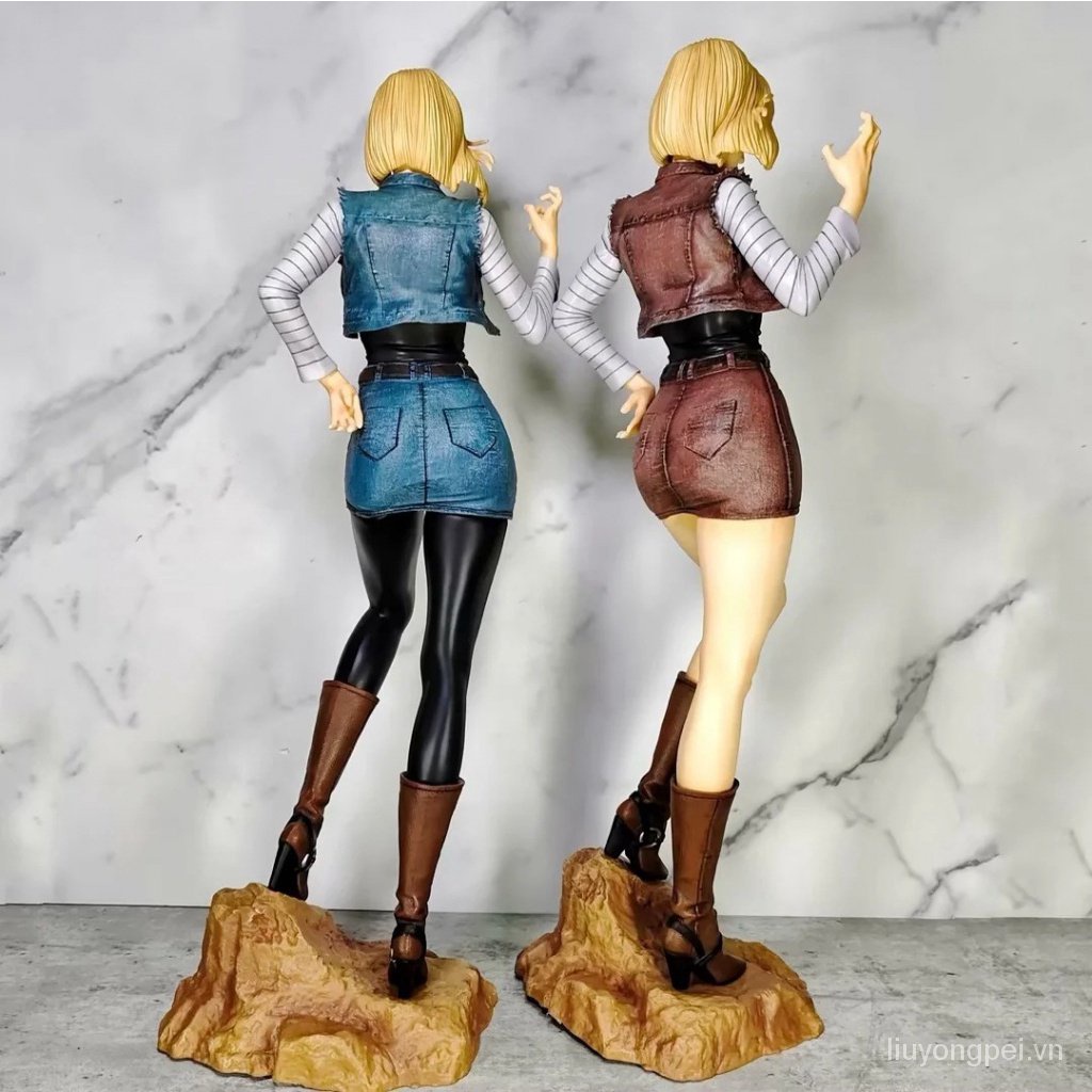 Super Saiyan GK Super Magic mobile artificial man 18 standing statue model boxed hand-held 7BHN