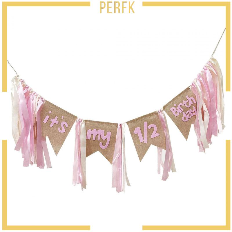 Dây Treo Trang Trí Phông Nền Chụp Ảnh 6 Tháng Hình Ghế Cao Dành Cho Bé Gái