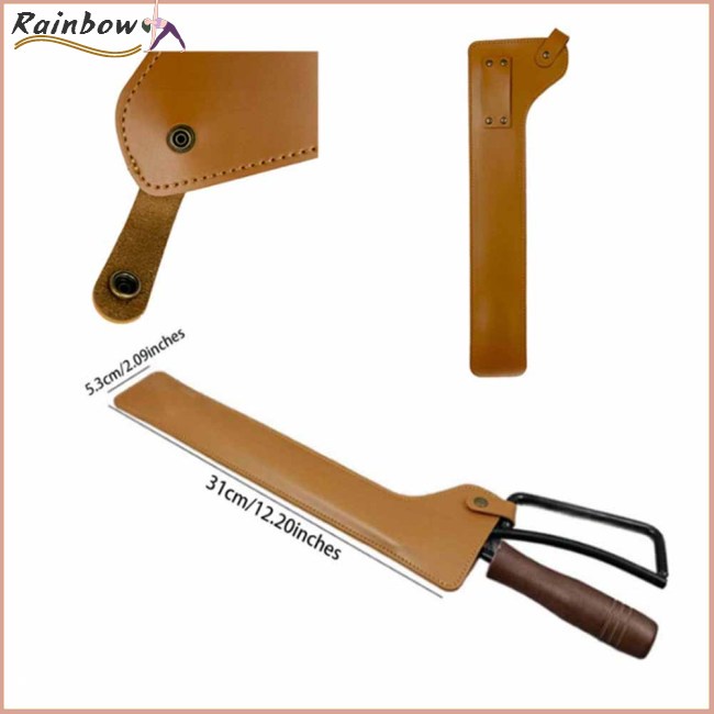 [COD] Kẹp Bao Da Thắt Lưng Đựng Đồ Dùng Cắm Trại Chống Bỏng