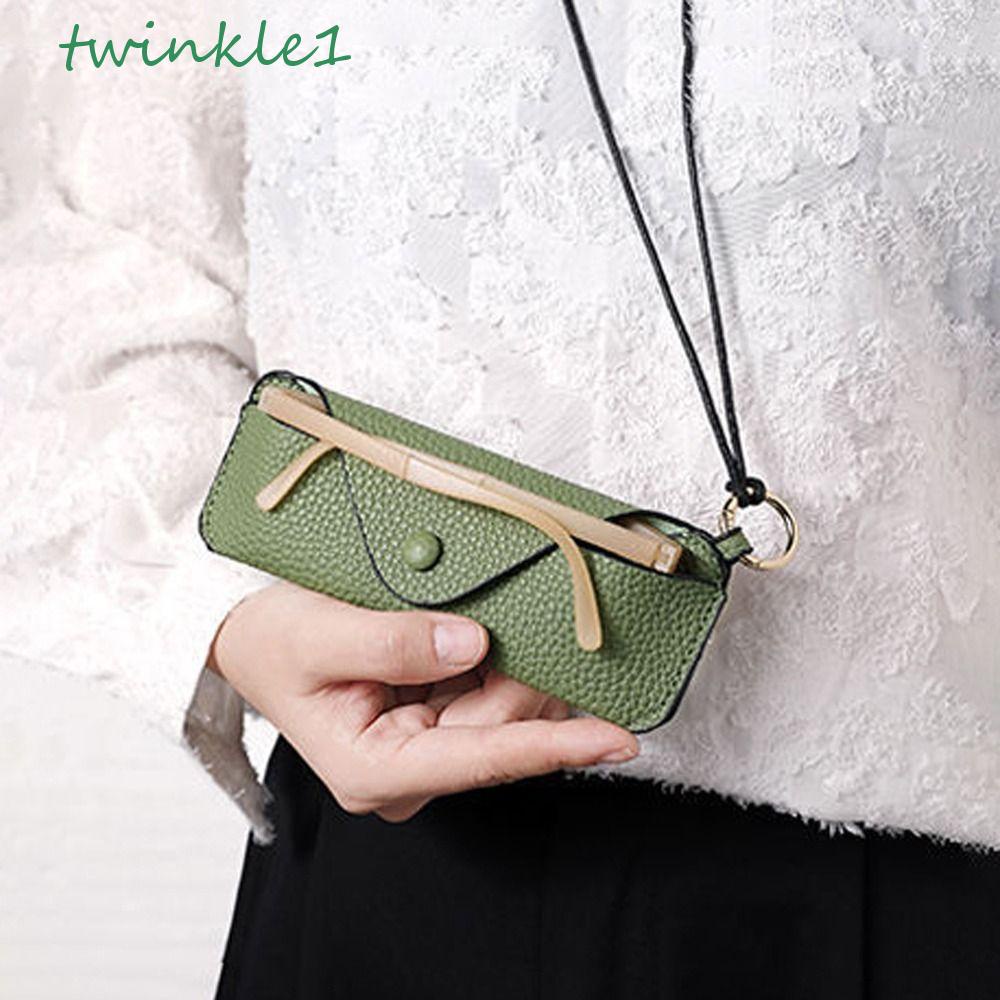 Ốp Điện Thoại Da PU Lấp Lánh Phong Cách Hàn Quốc Bảo Vệ Mắt Kính Cầm Tay Cho Nữ