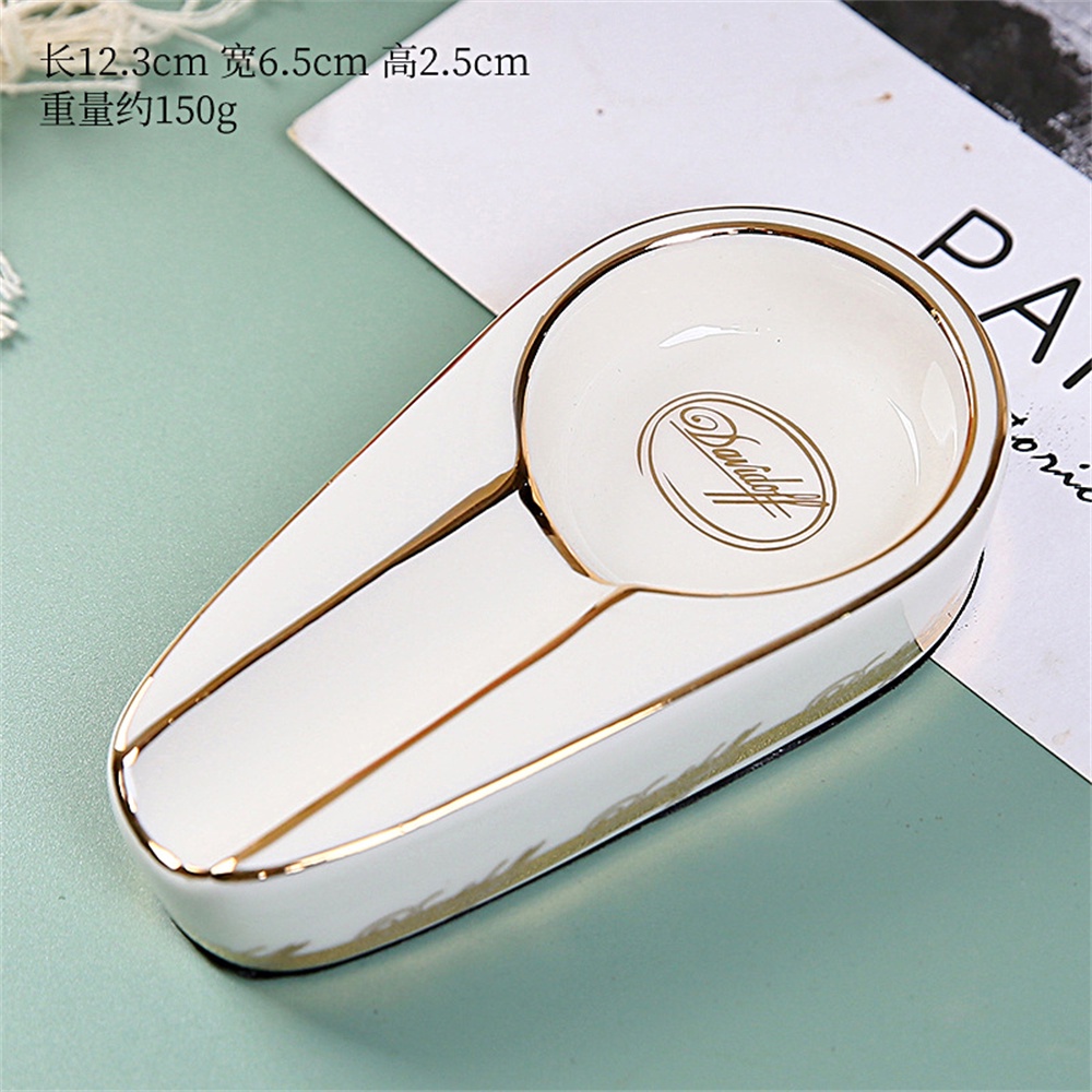 Xì gà gạt tàn gốm gạt tàn sáng tạo xách tay xì gà phụ kiện blackpink11