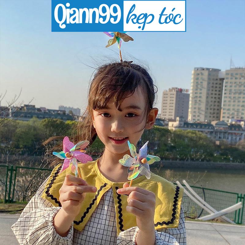 ❤️Kẹp Tóc Hình Cối Xay Gió Dễ Thương Dành Cho Bé