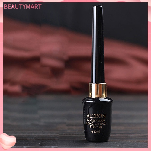 Bộ Bút Kẻ Mắt Dạng Lỏng 12ml Màu Đen Chống Thấm Nước