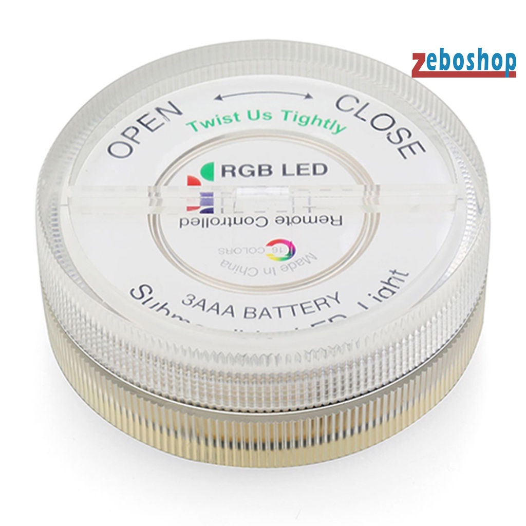 Đèn LED 10 Bóng Chống Thấm Nước Có Điều Khiển Từ Xa Cho Bình Hoa / Bể Cá /