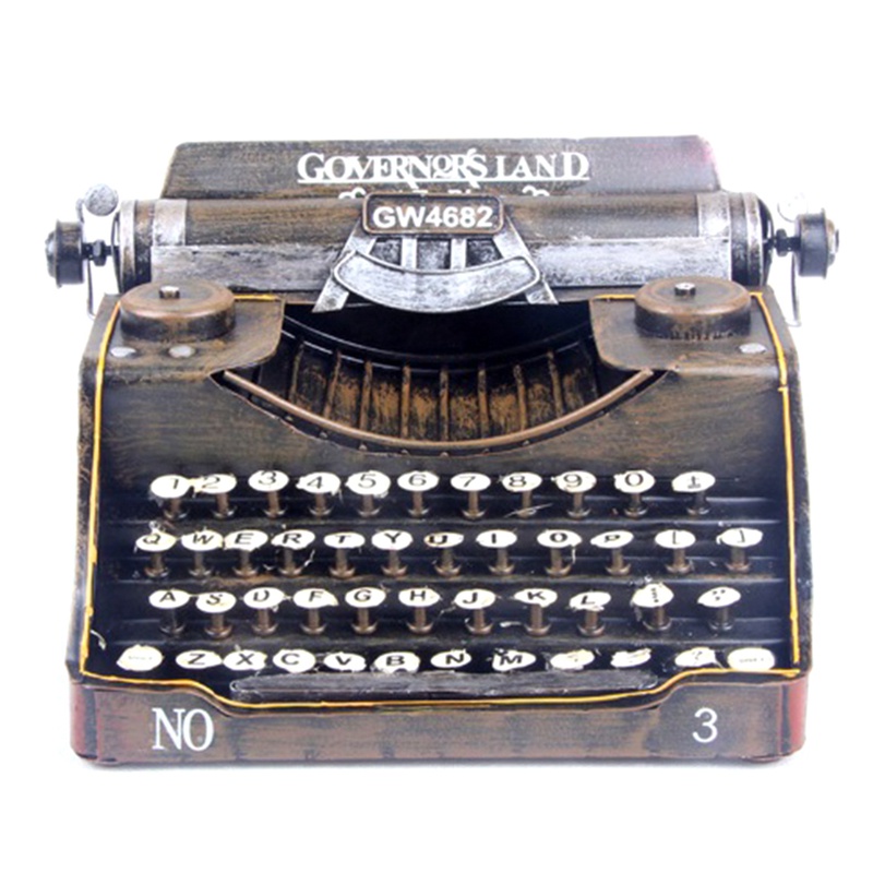 Đạo Cụ Trang Trí Nhà Cửa Bằng Sắt Mềm Phong Cách Retro