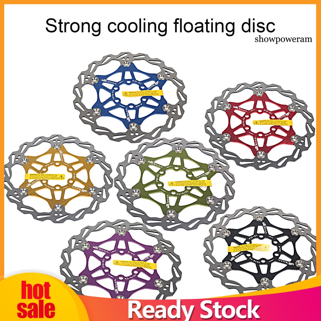 Đĩa Phanh Xe Đạp SP-Bicycle Cách Nhiệt 6 Họa Tiết Bằng Thép Không Gỉ