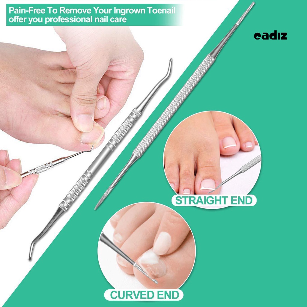 Bộ 6 Dụng Cụ Chăm Sóc Móng Tay Bằng Thép Không Gỉ Tiện Dụng